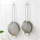 Axyaa Pasta Colander Stainless Steel Skimmer French Fries Strainer Spoon