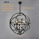 Axyaa Crystal Chandelier: Mid Century Birdcage LED Globe Lighting