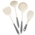 Axyaa Silicone Kitchenware Utensils Set - Pot Shovel, Leaky Spoon, Soup Ladle, Cooking Tools