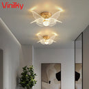 Axyaa Luxury LED Acrylic Wall Lamp for Aisle, Bedroom, Corridor, and Porch Lighting