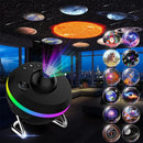 Axyaa Starlight Planetarium Projector Night Light - Galaxy LED Sky Lamp & Meteor Strip