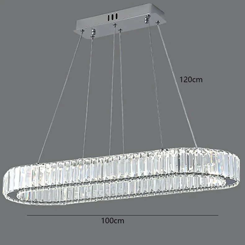 Luxury Crystal Chandelier by Axyaa for Living Room and Dining Room Lighting