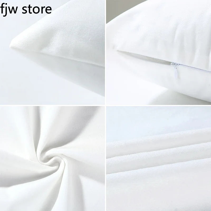 Blue Winter Snowflake Pillowcase for Stylish Christmas Decor by Axyaa