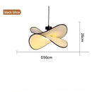 Axyaa Fabric Lamp, French Retro Cream Bedroom Chandelier - Wind Ancient Homestay Style