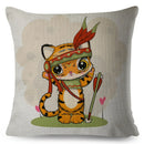 Axyaa Nordic Animal Cushion Cover - 45x45cm