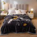 Axyaa Raschel Plush Warm Blanket 1PC 150/180/200cm - Thick & Cozy