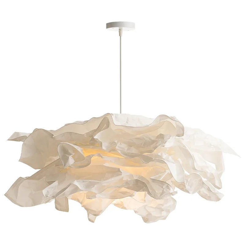 Axyaa White Cloud Pendant Light for Modern Living Spaces
