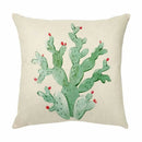 Axyaa Succulents Cactus Cushion Cover - Modern Home Decor Pillowcase