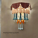 Axyaa Retro Ceramic Pendant Light, LED Dining Room Fixture