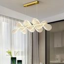 Axyaa Nordic Acrylic Petal Chandelier | Modern Home Decor Lighting