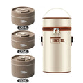 Axyaa Stainless Steel Thermal Bento Box Bag Large Capacity - BPA Free Food Container