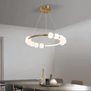 Axyaa Modern Minimalist Chandelier for Restaurant Living Room Bedroom