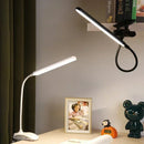 Axyaa LED Reading Light Clamp 3 Color 10 Brightness Desk Lamp Gooseneck Book Kids Night Light