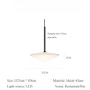 Nordic Light Luxury Glass Chandelier by Axyaa for Restaurant, Bedroom, Bar, Coffee Shop
