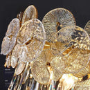 Axyaa Luxury Light Crystal Chandelier – Modern Minimalist Elegant Living Room Fixture