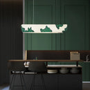 Axyaa Wabi-Sabi Pendant Light – Nordic LED Chandelier for Dining Room, Kitchen, and Bar