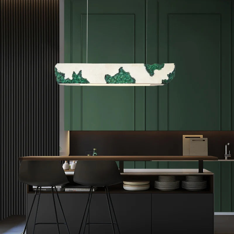 Axyaa Wabi-Sabi Pendant Light – Nordic LED Chandelier for Dining Room, Kitchen, and Bar