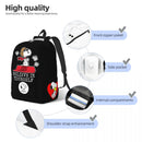Axyaa Cartoon Dog Backpack for Teens School Bookbag High College Daypack