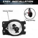 Axyaa Car Fog Lamps Honda Pilot Halogen Lights Daylights Headlights DRL 12V