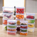 Axyaa Fresh-keeping Food Storage Box, Thick Refrigerator Container, Leak-proof Kitchen Grain Box