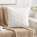 Axyaa Plush Solid Color Easter Pillowcase Cojines 45X45 for Home Sofa