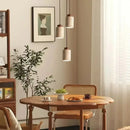 Cream Stone Pendant Light by Axyaa: Retro Style for Homestay, Restaurant, Bedroom.