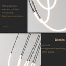 Axyaa Modern Art LED Bar Chandelier Pendant Light