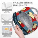 Axyaa Cartoon Dog Insulated Lunch Bag - Large Capacity, Thermal Cooler for School