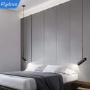 Axyaa Adjustable LED Black Chandelier Pendant Light for Bedroom, Study, Bar or Coffee Area