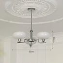 Axyaa Bauhaus Medieval Modern Chandelier for Bedroom, Study, Living, Dining Room