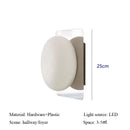 Axyaa Stainless Steel Square Wall Lamp for Bedroom & Studio