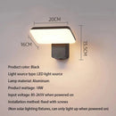 Axyaa Outdoor LED Wall Lamp - Waterproof Sensor Light for Garden, Balcony, Bedroom