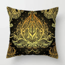 Axyaa Baroque Geometric Throw Pillow Case, Elegant Vintage 45X45CM Cushion Cover for Home