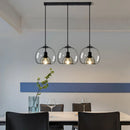 Axyaa Glass Chandelier: Stylish Nordic Pendant Light for Dining Room and Bedroom