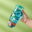 Axyaa Cartoon Animal Water Bottle: Portable Leak-proof Kids Drinking Cup