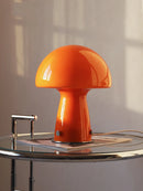 Axyaa Glass Mushroom Vintage LED Table Lamp - Nordic Living Room Bedroom Desk Light