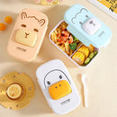 Axyaa Kids Bento Lunch Box | Microwavable & Leakproof Food Storage Container