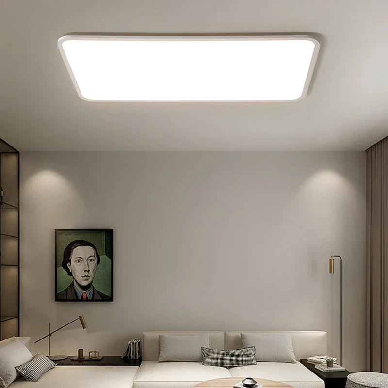 Axyaa Minimalist Rectangular Ceiling Light by Modern Ultrathin Living