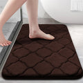 Axyaa Memory Foam Bath Mat Ultra Soft Non-Slip Water Absorbent Shower Rug