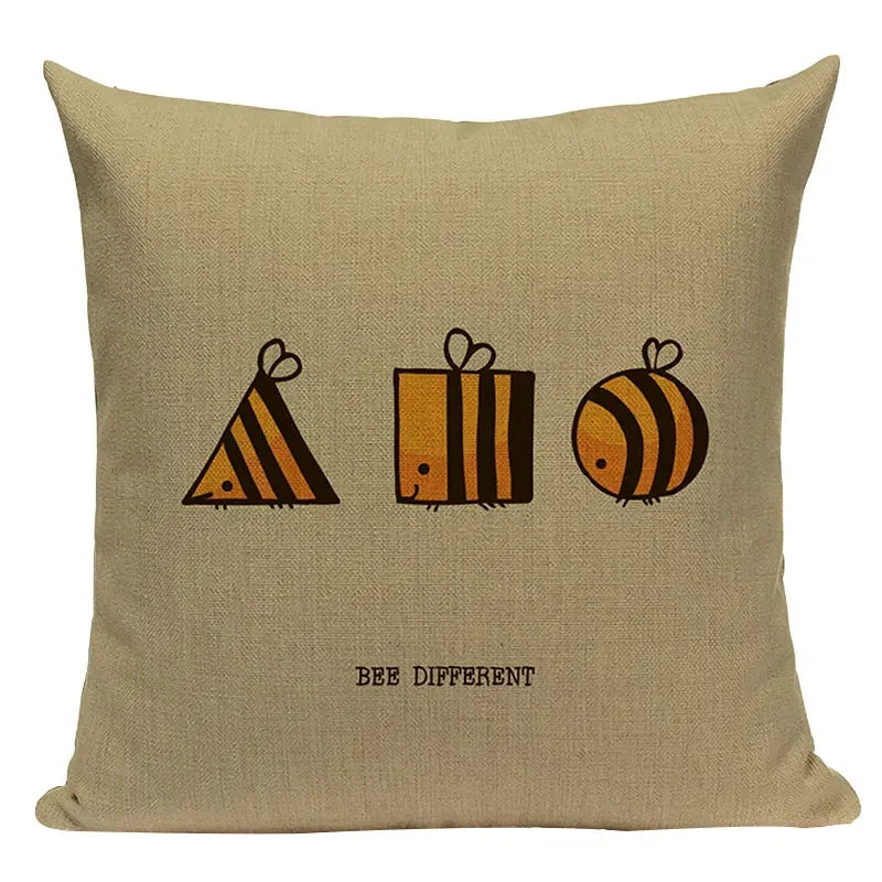 Axyaa Pug Dog Sport Symmetry Cushion Cover Pillow Case