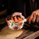 Axyaa Butterfly Love Flower Bowl Set - High-Value Creative Tableware