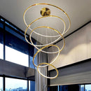 Axyaa Modern LED Pendant Chandeliers for Indoor Living Room Ceiling Lighting