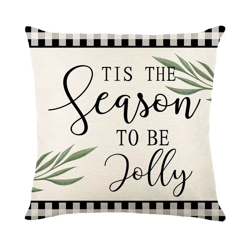 Axyaa Christmas Day Party Pillowcase Set