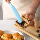 Axyaa Silicone Long Scraper Cream Cake Knife Baking Tools