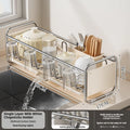 Axyaa Kitchen Draining Rack for Dishes, Bowls, Cups, and Chopsticks