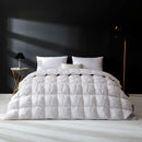 Axyaa 2024 Winter Down Quilt White Goose Down 120 Long-Staple Cotton Twisted Flower Quilt