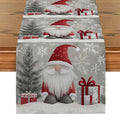 Axyaa Christmas Dwarf Snowflakes Table Runner: Home Wedding Party Centerpieces Decoration