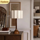 Axyaa Solid Wood Floor Lamp: Japanese Wabi Sabi Style for Living Room and Bedroom