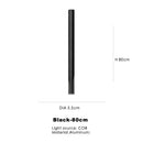 Axyaa Nordic Pendant Lights: Adjustable Length, White/Black, Home Dining Room Lighting
