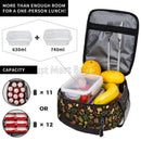Axyaa Mushroom Lunch Bag: Insulated Portable Reusable Cooler for Kids - Waterproof